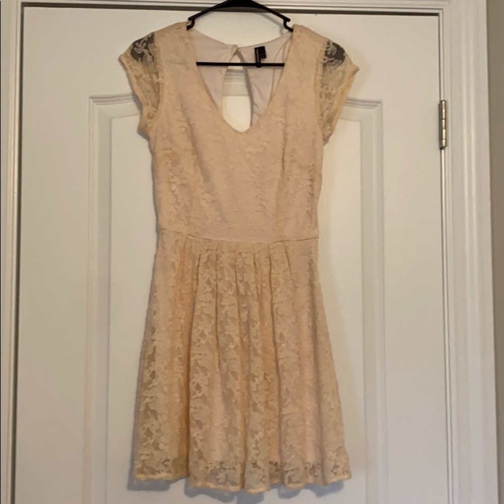 Blush Lace Dress